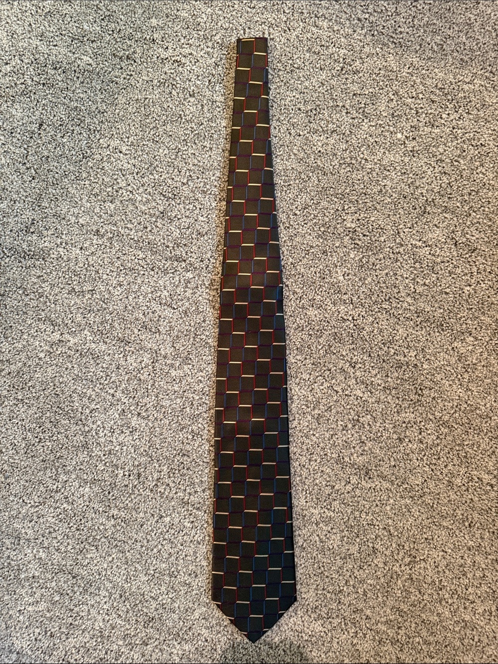 RBM 100% silk tie